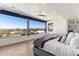 Main bedroom with mountain views and cozy sitting area at 4401 E Sunset Dr, Phoenix, AZ 85028