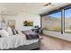 Bright bedroom with large windows and mountain views at 4401 E Sunset Dr, Phoenix, AZ 85028