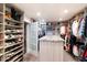 Spacious walk-in closet with ample shelving and storage at 4401 E Sunset Dr, Phoenix, AZ 85028