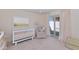 Charming Bedroom with crib and plenty of closet space at 4601 E Solano Dr, Phoenix, AZ 85018