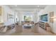 Bright and airy living room with modern furniture and a view at 4601 E Solano Dr, Phoenix, AZ 85018