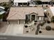 One-story house with a two-car garage and desert landscaping at 4966 E Juana Ct, Cave Creek, AZ 85331