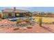 Spacious backyard with a pool, landscaping, and patio at 4966 E Juana Ct, Cave Creek, AZ 85331