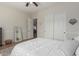 Well-lit guest bedroom with sliding door closet at 4966 E Juana Ct, Cave Creek, AZ 85331