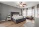 Spacious primary bedroom with plush carpet and large windows at 4966 E Juana Ct, Cave Creek, AZ 85331