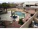 Inviting kidney-shaped pool with surrounding patio and landscaping at 4966 E Juana Ct, Cave Creek, AZ 85331