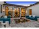 Beautiful courtyard with a water feature, offering a serene space for relaxation and entertainment at 6235 E Montecito Ave, Scottsdale, AZ 85251