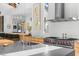 Modern kitchen features stainless steel appliances, a gray countertop, and plenty of counter space at 6235 E Montecito Ave, Scottsdale, AZ 85251