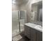 Bathroom with shower, vanity, and modern finishes at 625 W Mckellips Rd # 115, Mesa, AZ 85201