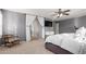 Main bedroom with sitting area and access to bathroom at 739 E Lovebird Ln, Gilbert, AZ 85297