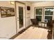Inviting entryway with glass door and wicker seating area at 7750 E Broadway Rd # 125, Mesa, AZ 85208