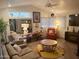 Spacious living room with vaulted ceilings and hardwood floors at 7750 E Broadway Rd # 125, Mesa, AZ 85208