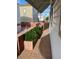 Landscaped side yard with brick planters at 7750 E Broadway Rd # 125, Mesa, AZ 85208