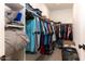 Walk-in closet with ample shelving and hanging space at 809 W Palo Verde Dr, Casa Grande, AZ 85122