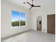 Serene bedroom with pool view and ensuite bathroom at 9045 E Chino Dr, Scottsdale, AZ 85255
