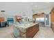 Gourmet kitchen boasts granite countertops, stainless steel appliances, and custom cabinetry at 9045 E Chino Dr, Scottsdale, AZ 85255