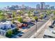 Aerial view of residential neighborhood near the city skyline at 1021 E Roosevelt St, Phoenix, AZ 85006