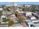 Aerial view of property showing surrounding buildings and cityscape at 1021 E Roosevelt St, Phoenix, AZ 85006