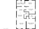 Floor plan showing a 2-bedroom, 2-bathroom home with living room and kitchen at 1021 E Roosevelt St, Phoenix, AZ 85006