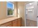 Additional storage with built-in cabinets and closet at 12750 W Jasmine Trl, Peoria, AZ 85383