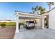 Spacious carport featuring classic architecture at 1859 N Val Vista Dr, Mesa, AZ 85213