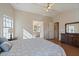 Main bedroom with wood floors and a large closet at 215 N Power Rd # 440, Mesa, AZ 85205