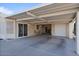 Covered patio with access to garage and house at 215 N Power Rd # 440, Mesa, AZ 85205
