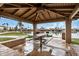 Park gazebo with lake view and picnic table at 3814 E Wildwood Dr, Phoenix, AZ 85048