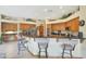 Modern kitchen with dark countertops and oak cabinets at 4808 N Litchfield E Knl, Litchfield Park, AZ 85340