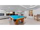 Game room features a pool table and plenty of space at 5316 E Valle Vista Rd, Phoenix, AZ 85018