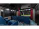 Home theater with comfortable seating and large screen at 5316 E Valle Vista Rd, Phoenix, AZ 85018