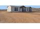 Modern manufactured home exterior in desert setting at 53929 W Bowlin Rd, Maricopa, AZ 85139