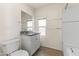 Bathroom with granite countertop, subway tile, and shower/tub at 6547 N 3Rd Ave, Phoenix, AZ 85013