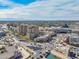 Aerial view of luxury condominiums and city skyline at 7181 E Camelback Rd # 904, Scottsdale, AZ 85251