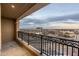 Balcony showcasing a cityscape view from an outdoor living space at 7181 E Camelback Rd # 904, Scottsdale, AZ 85251