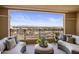 Inviting balcony featuring comfortable seating with city views at 7181 E Camelback Rd # 904, Scottsdale, AZ 85251