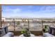 Spacious balcony with stunning city and mountain views at 7181 E Camelback Rd # 904, Scottsdale, AZ 85251