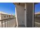 Private balcony offering a tranquil view of the neighborhood at 8139 W Lynwood St, Phoenix, AZ 85043