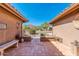 Charming courtyard entry with tile flooring and mountain views at 8637 E Golden Cholla Cir, Gold Canyon, AZ 85118