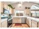 Modern kitchen with stainless steel appliances and light wood cabinets at 8637 E Golden Cholla Cir, Gold Canyon, AZ 85118