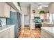 Kitchen with stainless steel appliances and light wood cabinets at 8637 E Golden Cholla Cir, Gold Canyon, AZ 85118