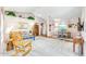 Open living space with vaulted ceilings and large windows at 8637 E Golden Cholla Cir, Gold Canyon, AZ 85118