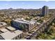 Aerial view of building, showcasing surrounding area and city views at 914 E Osborn Rd # 208, Phoenix, AZ 85014