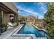 Stunning pool and spa with mountain views at 10585 E Crescent Moon Dr # 19, Scottsdale, AZ 85262