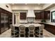 Spacious kitchen with stainless steel appliances and large island with seating at 10585 E Crescent Moon Dr # 19, Scottsdale, AZ 85262