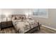 Cozy bedroom with wood floors and window seating at 1714 E Saltsage Dr, Phoenix, AZ 85048