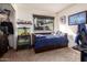 Cozy secondary bedroom with a fish tank and window at 25239 S Glenburn Dr, Sun Lakes, AZ 85248