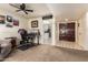 Bright entryway with view of kitchen and living room at 25239 S Glenburn Dr, Sun Lakes, AZ 85248