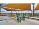 Interactive water play area for toddlers and young children at 4235 E Brook Lynn Pl, San Tan Valley, AZ 85143
