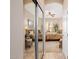 Mirrored hallway leads to a well-lit bedroom with plush carpet at 6202 E Mckellips Rd # 117, Mesa, AZ 85215